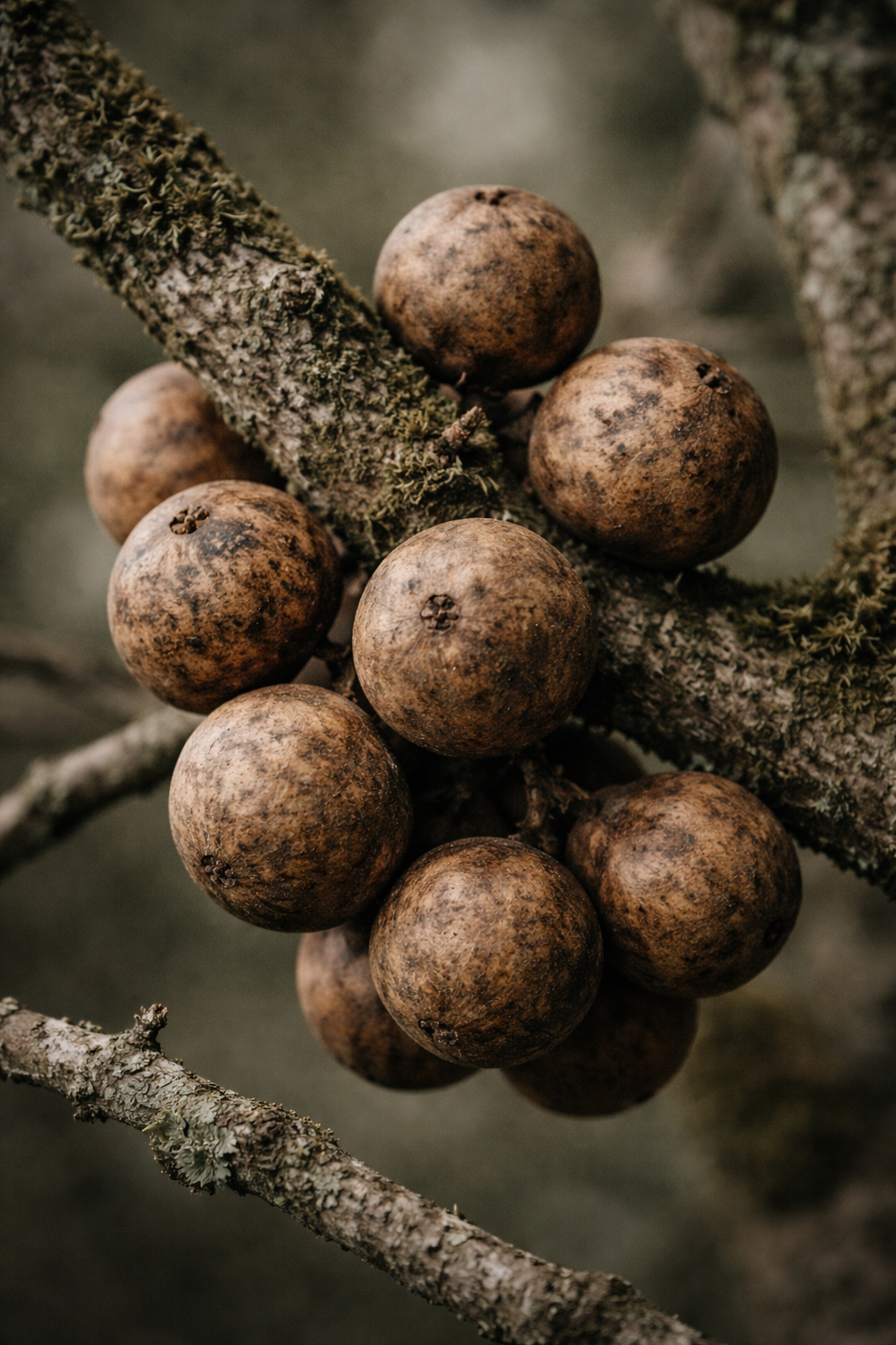 Gallnut — Grey dye plant