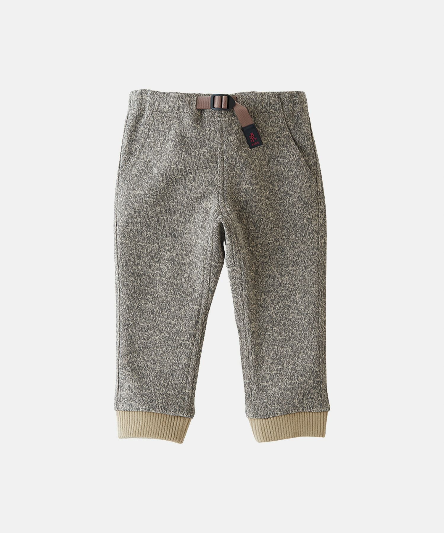 ボンディングニットフリースキッズリブパンツ｜BONDING KNIT FLEECE