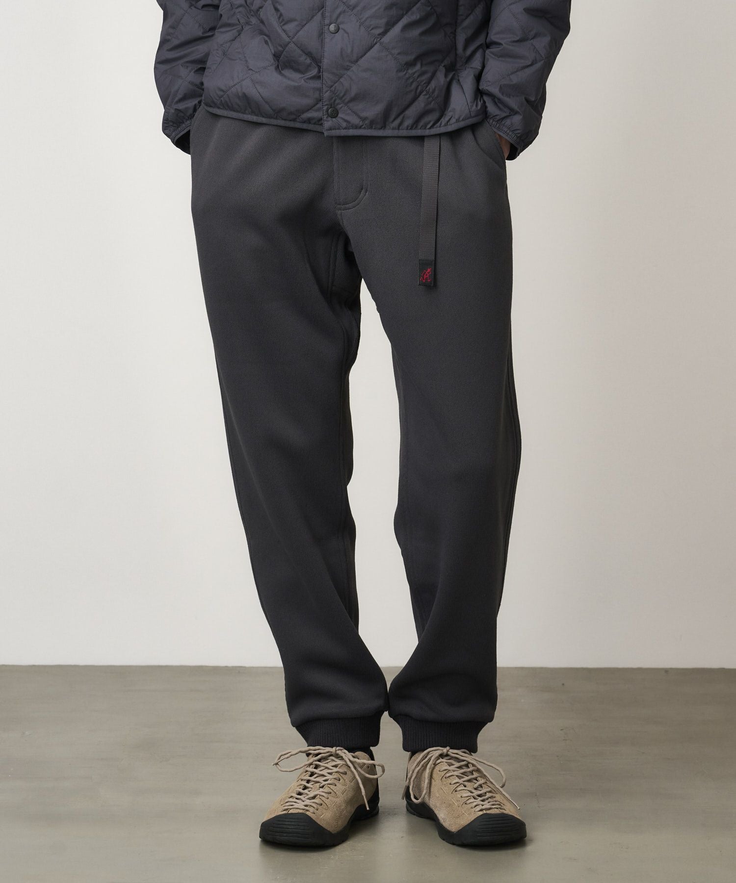 ボンディングニットフリースナローリブパンツ｜BONDING KNIT FLEECE