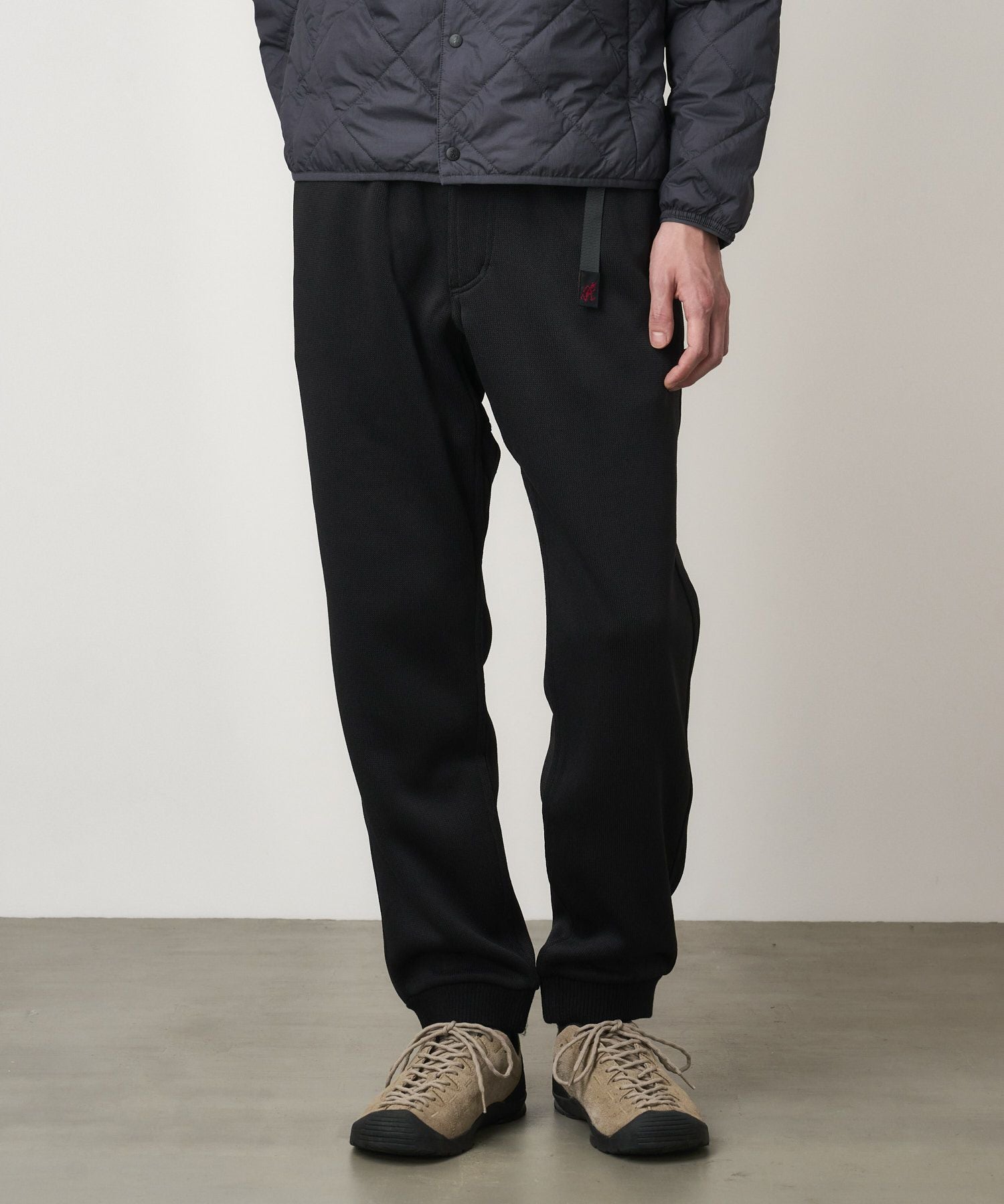 ボンディングニットフリースナローリブパンツ｜BONDING KNIT FLEECE
