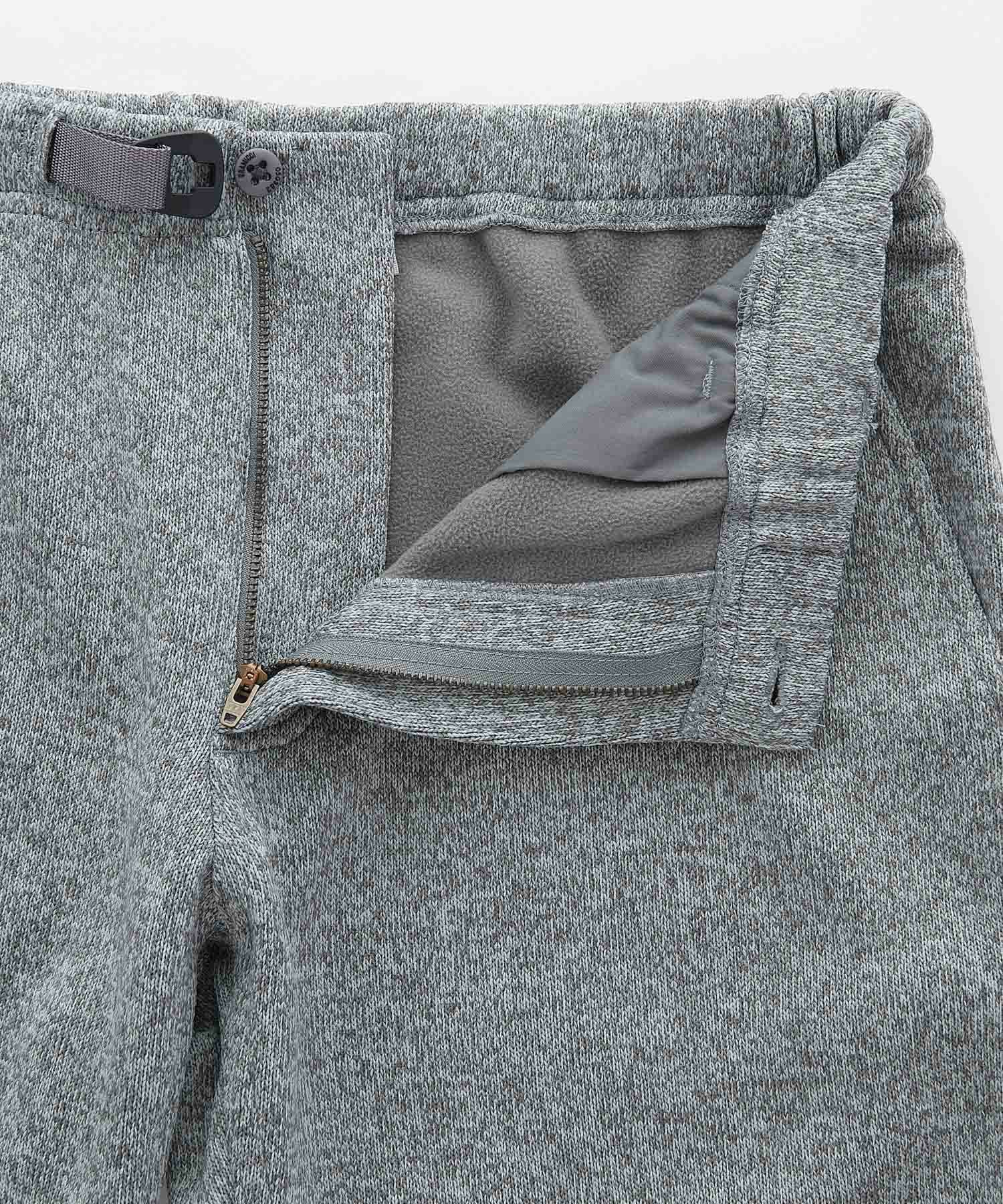 ボンディングニットフリースナローリブパンツ｜BONDING KNIT FLEECE