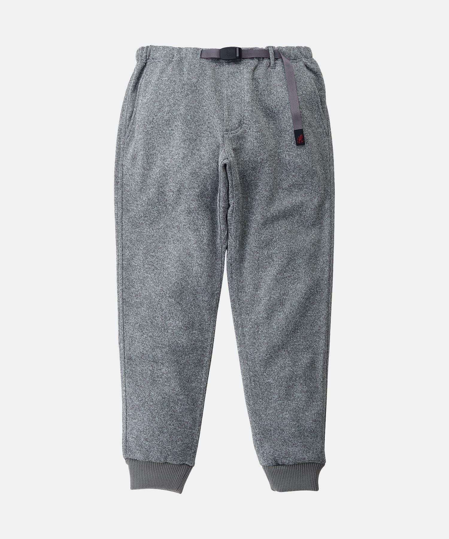 ボンディングニットフリースナローリブパンツ｜BONDING KNIT FLEECE