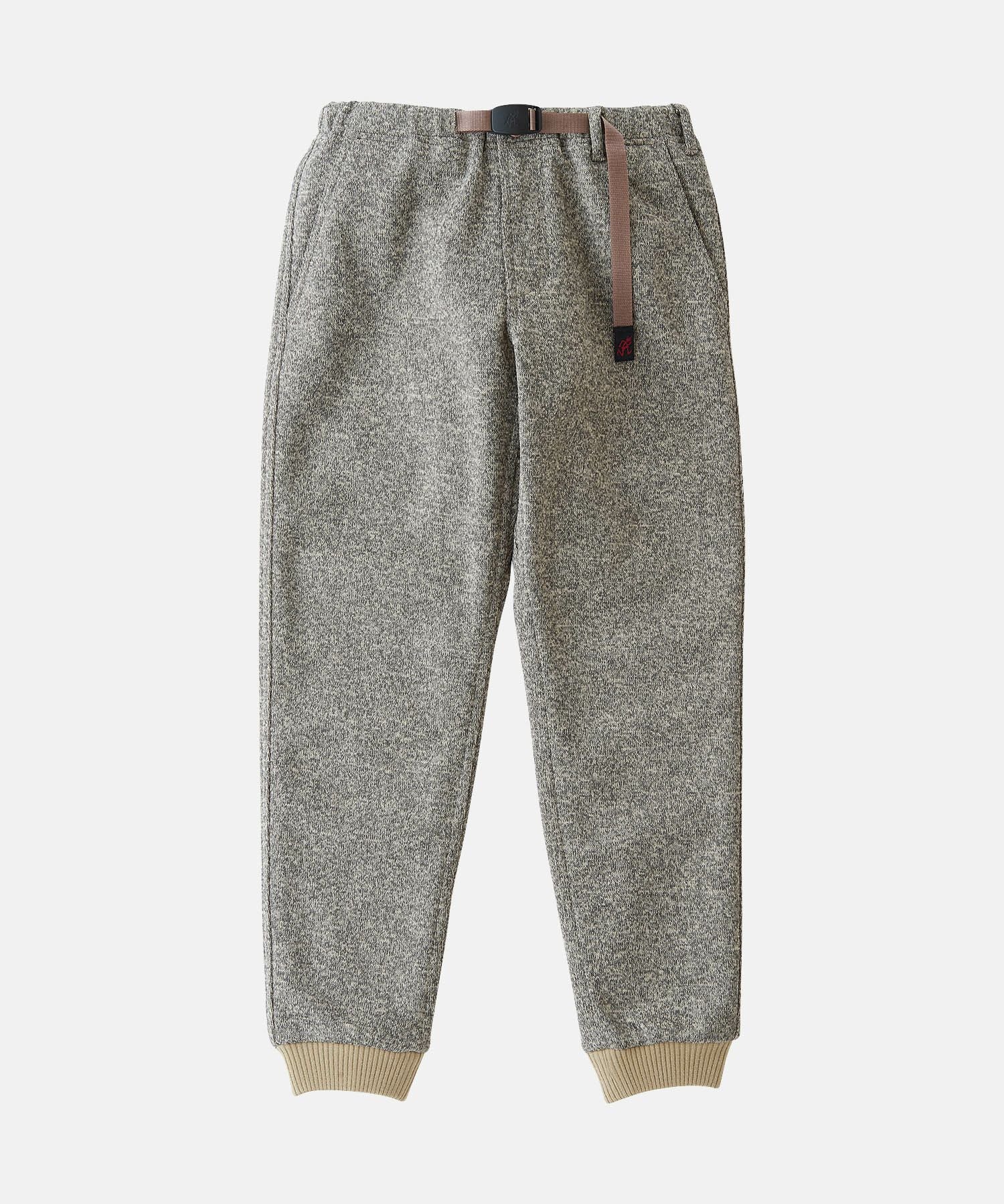 ボンディングニットフリースナローリブパンツ｜BONDING KNIT FLEECE