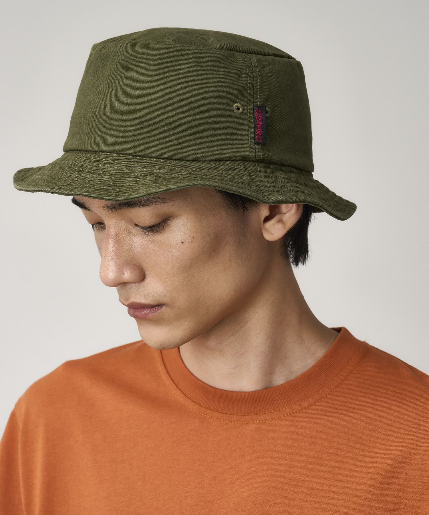 はっぱ ツイルパッカブルバケット｜TWILL PACKABLE BUCKET｜Gramicci