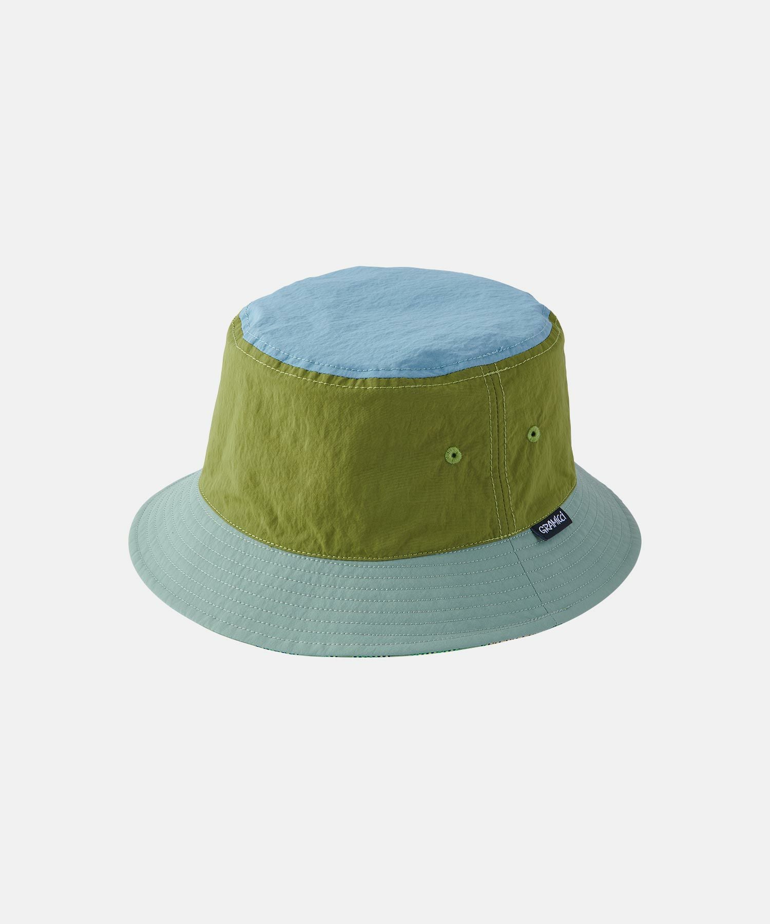 リバーシブルバケットハットカモリーフ｜REVERSIBLE BUCKET HAT CAMO