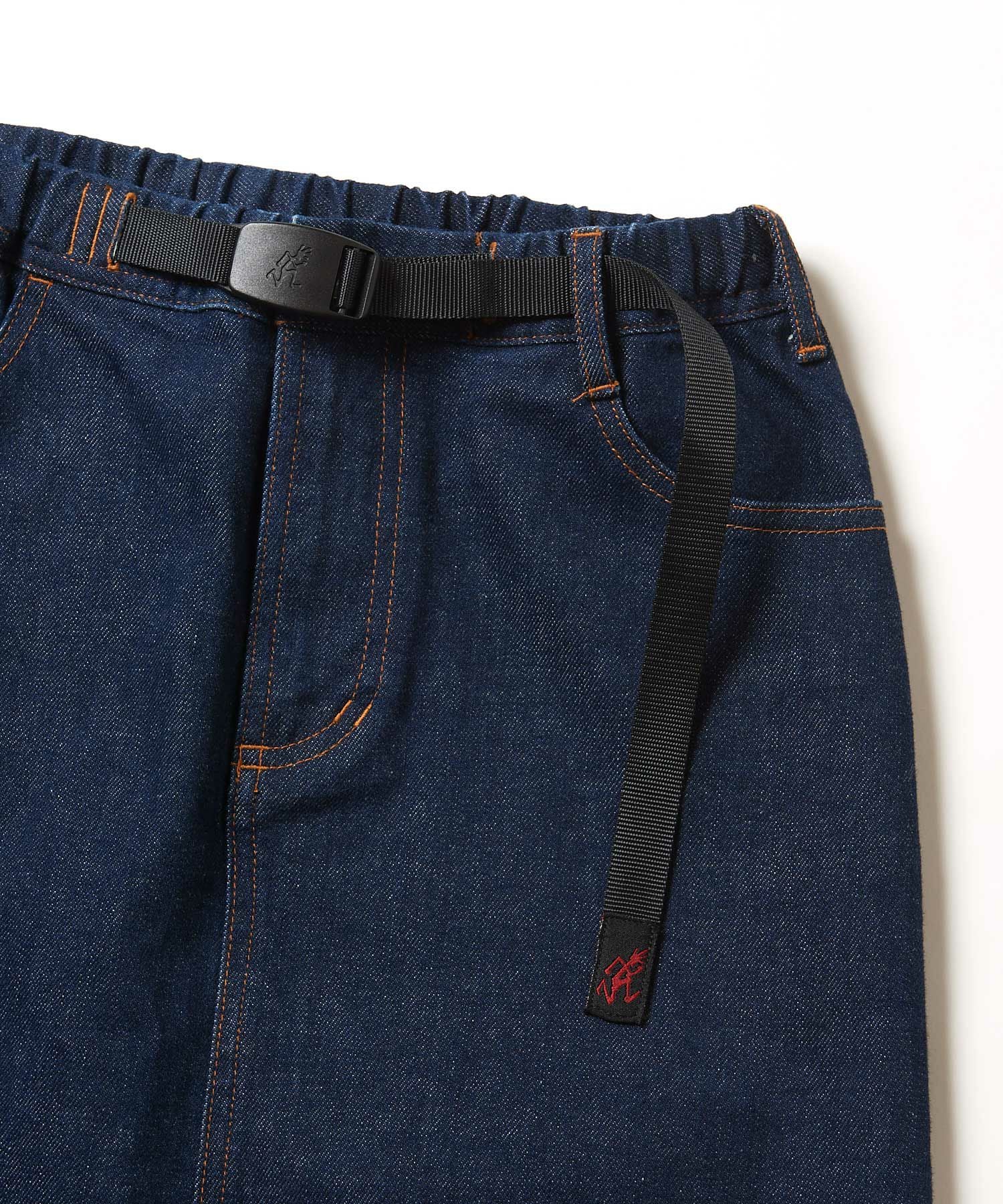 ストレッチデニムAラインスカート｜STRETCH DENIM A-LINE SKIRT
