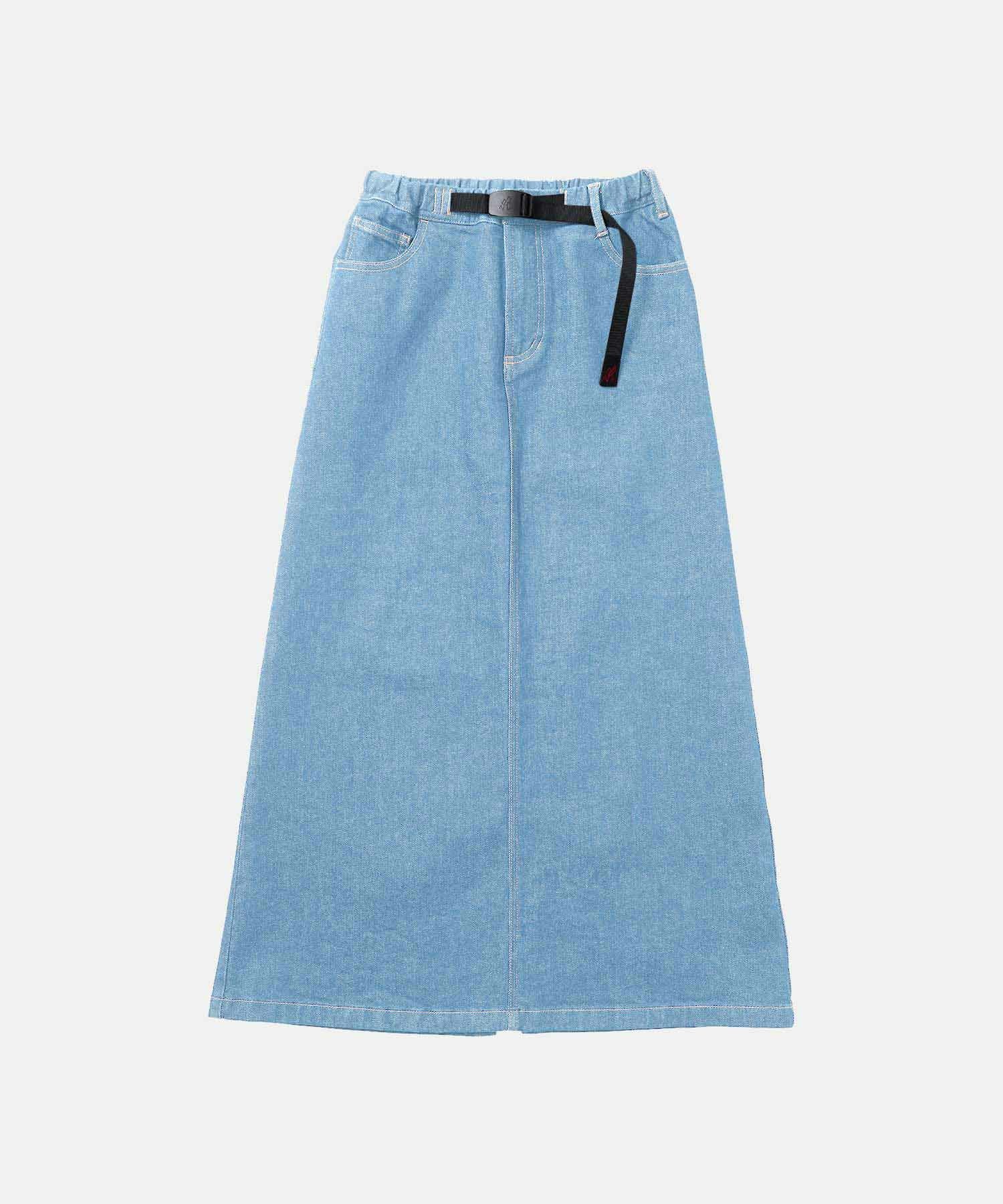 ストレッチデニムAラインスカート｜STRETCH DENIM A-LINE SKIRT