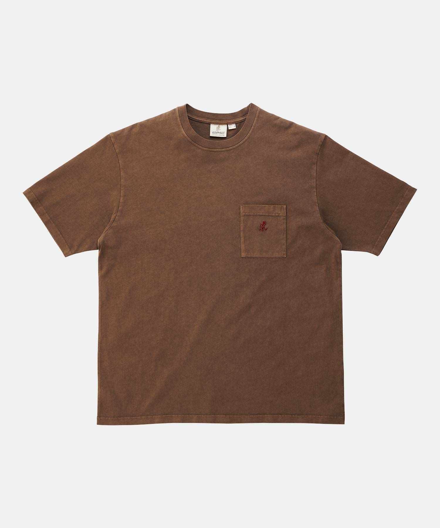 ワンポイントTシャツピグメントダイ｜ONE POINT TEE PIGMENT DYED