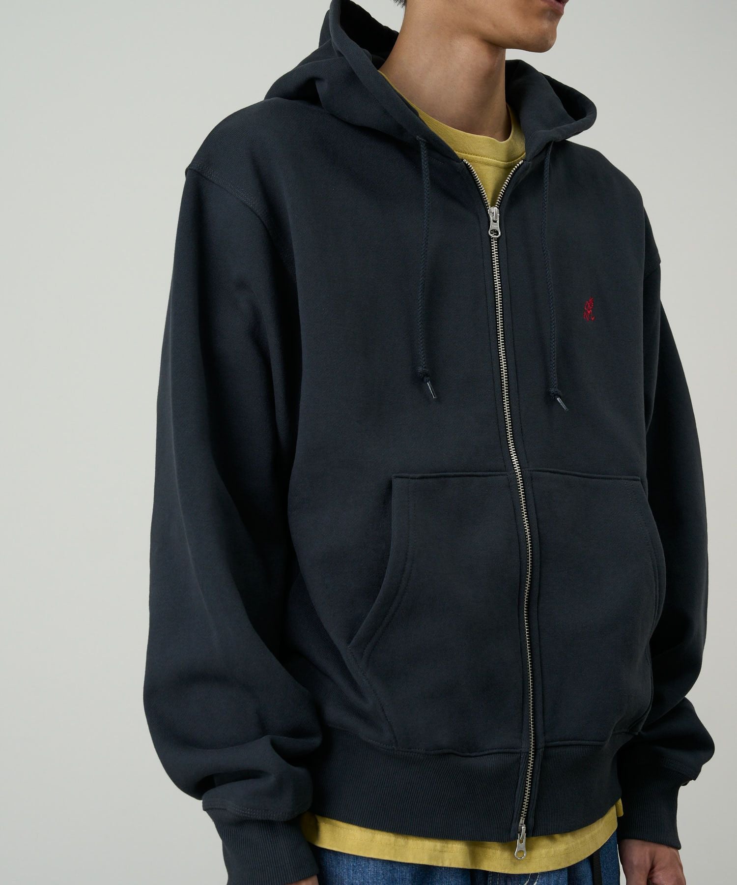 jarmyパーカー　カルパッチョ Kakazzy】Full Zip Hoodie ガンダム 緑 ユニセックス (パーカー