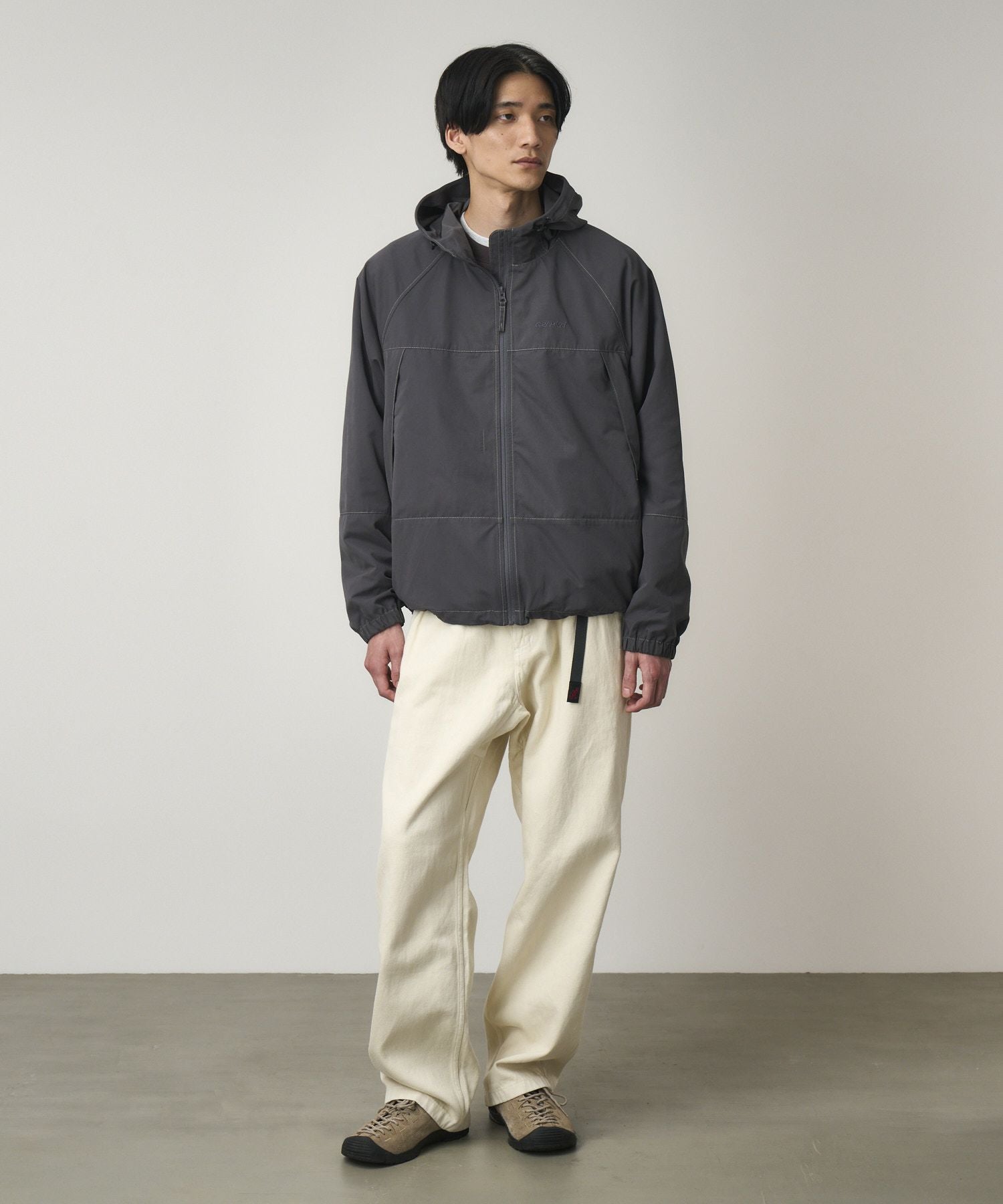 ジャケット・アウター shalom club gummy jacket melange Gramicci（グラミチ） ナイロンジャケット CHECKERED SHELL JACKET