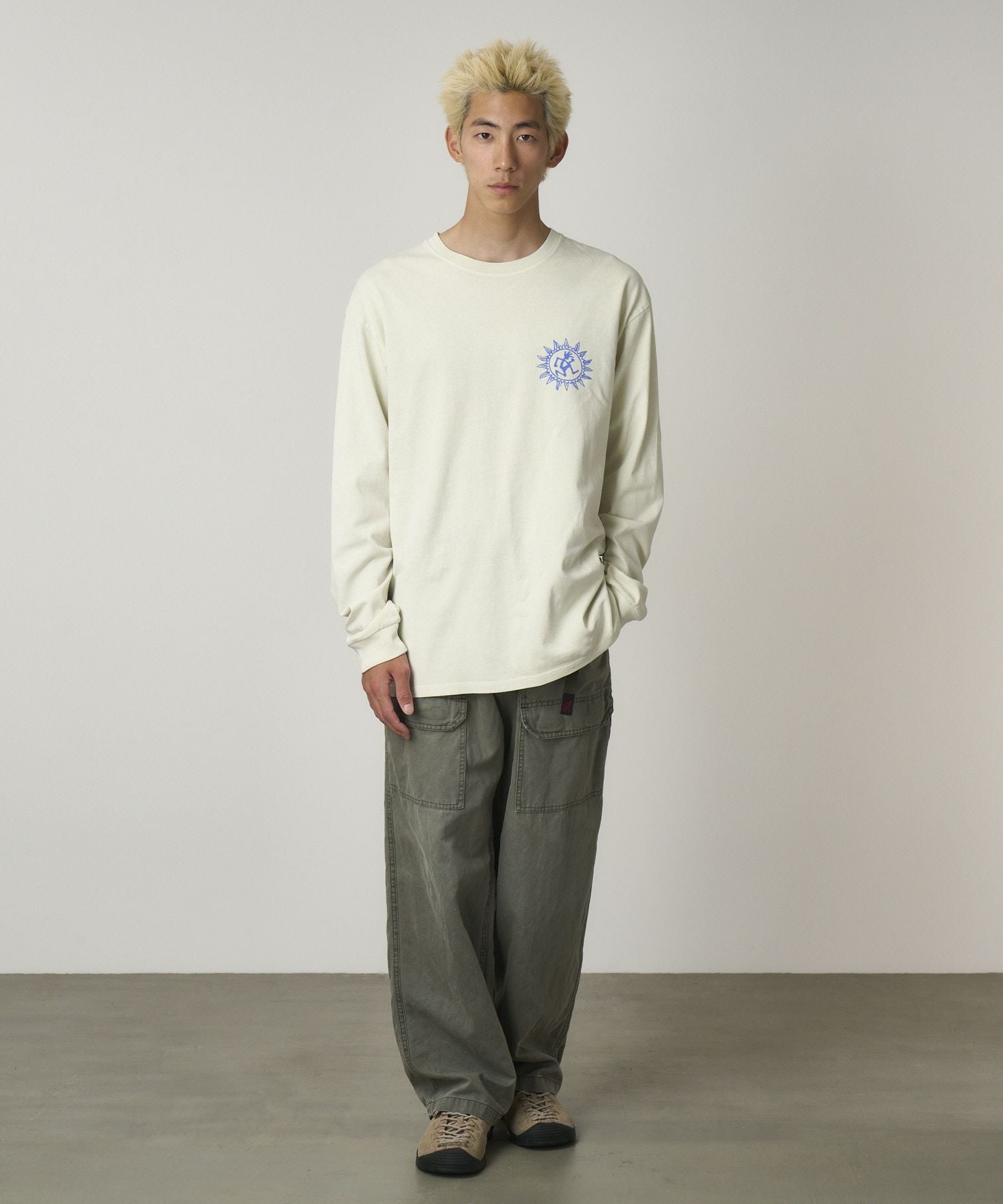 新品未使用　yukiemon ロングTシャツ　パンダクラブ　3Lサイズ ローリングパンダズ シンボリック｜キッズビッグシルエット長袖Tシャツ