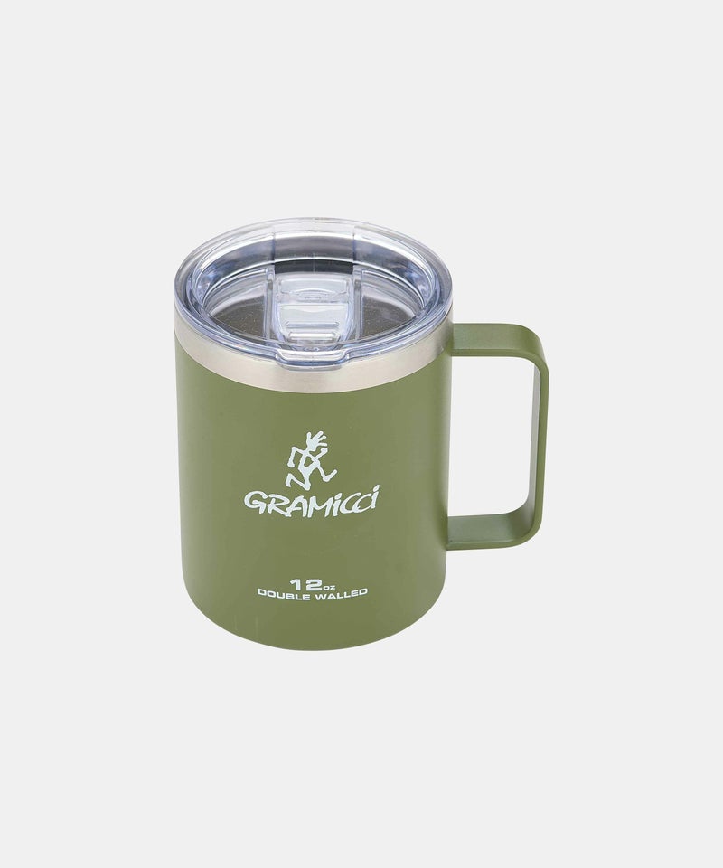Double Walled Stainless Steel Mug Olive
