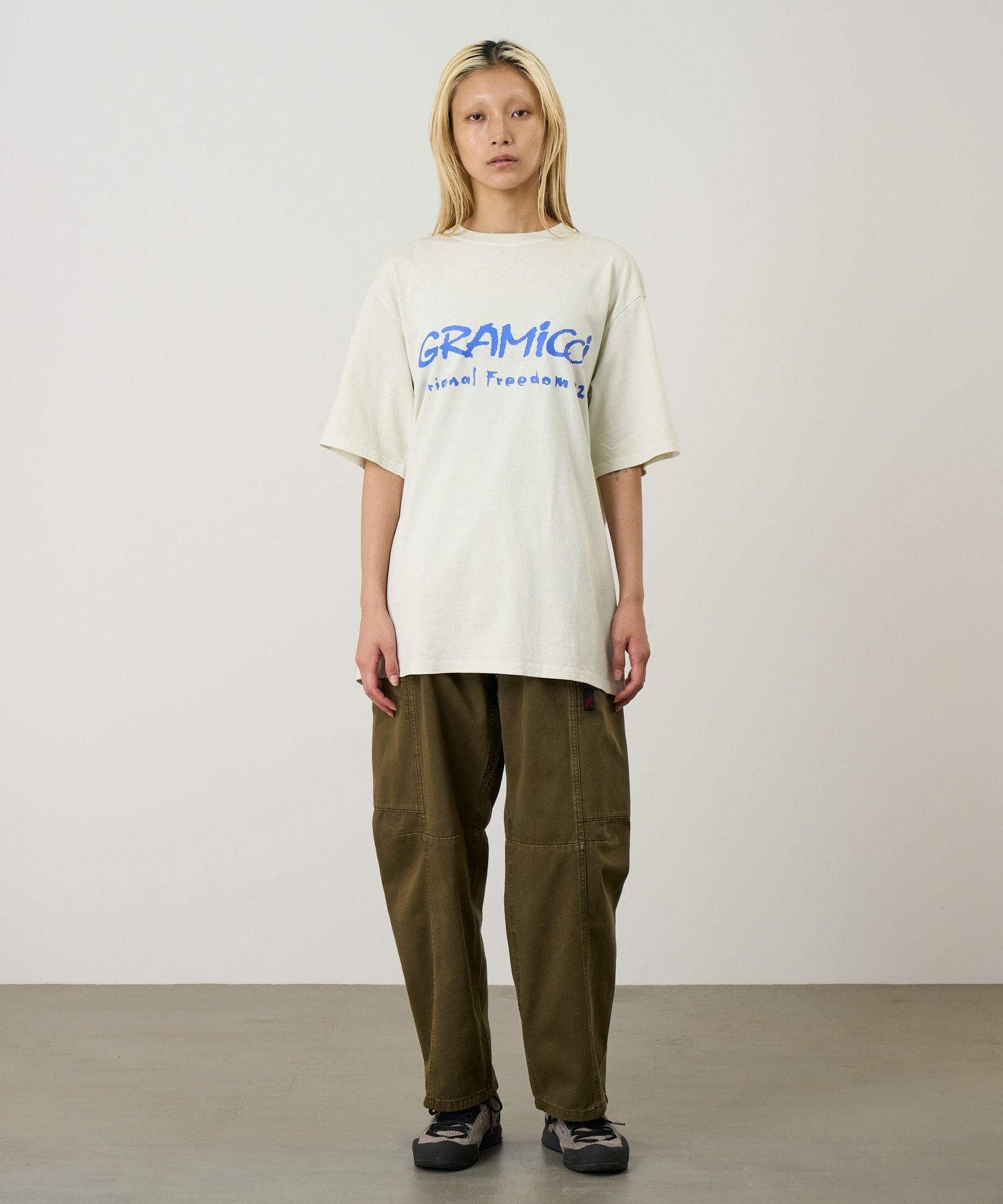 フリーダムTシャツピグメントダイ | グラミチ 公式通販サイト Gramicci
