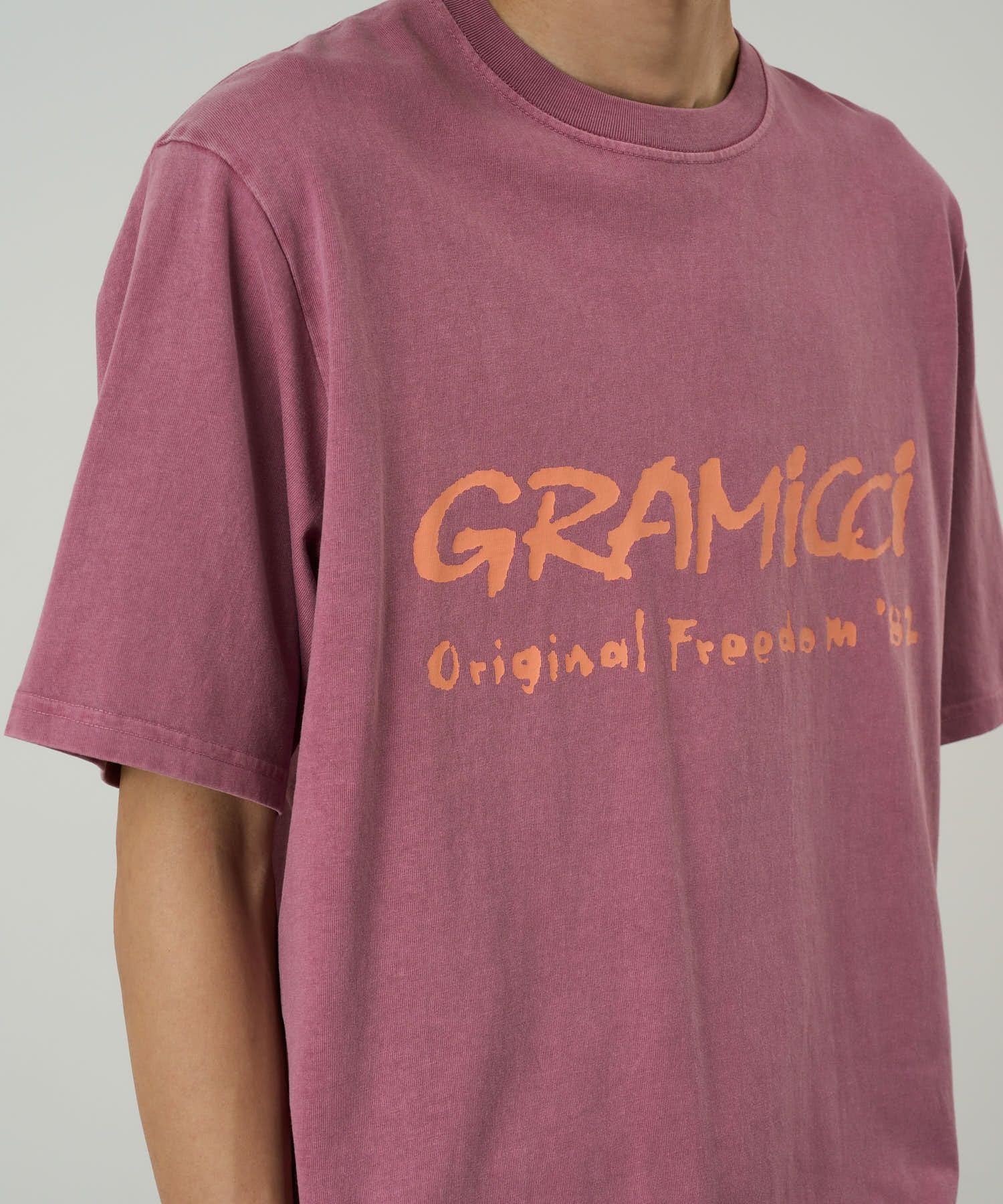 フリーダムTシャツピグメントダイ | グラミチ 公式通販サイト Gramicci