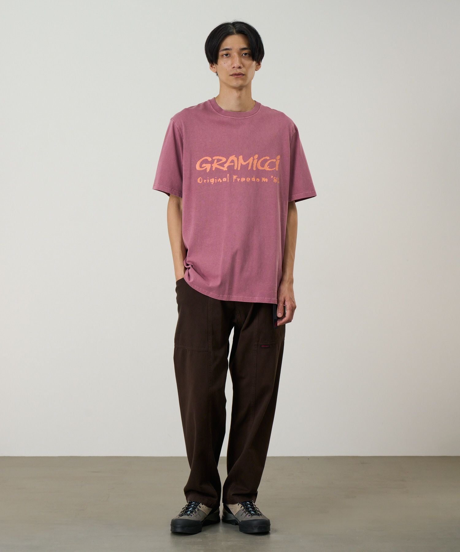 フリーダムTシャツピグメントダイ | グラミチ 公式通販サイト Gramicci