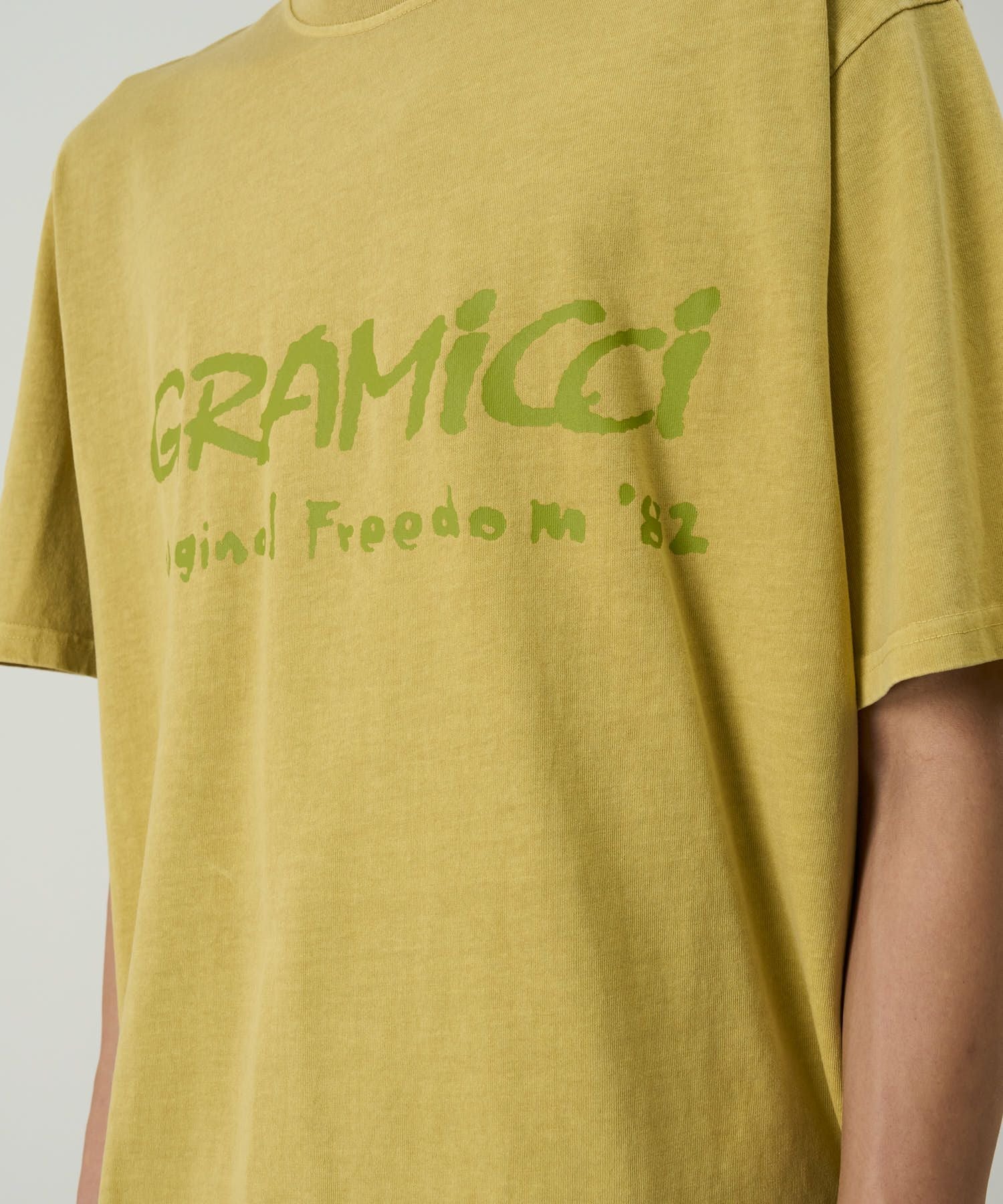 フリーダムTシャツピグメントダイ | グラミチ 公式通販サイト Gramicci