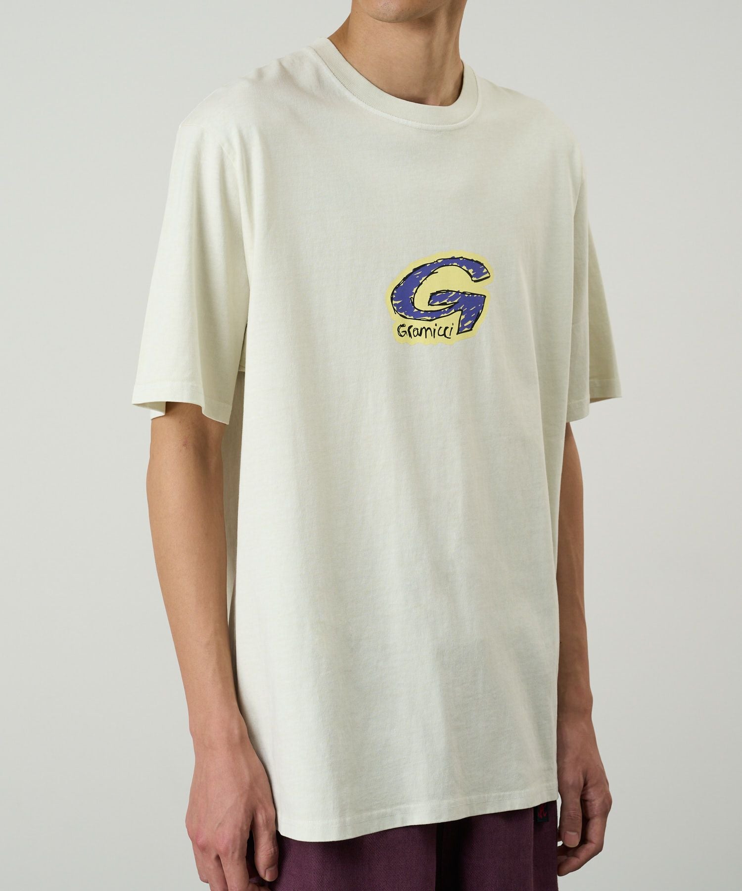 GスクリブルTシャツピグメントダイ | グラミチ 公式通販サイト