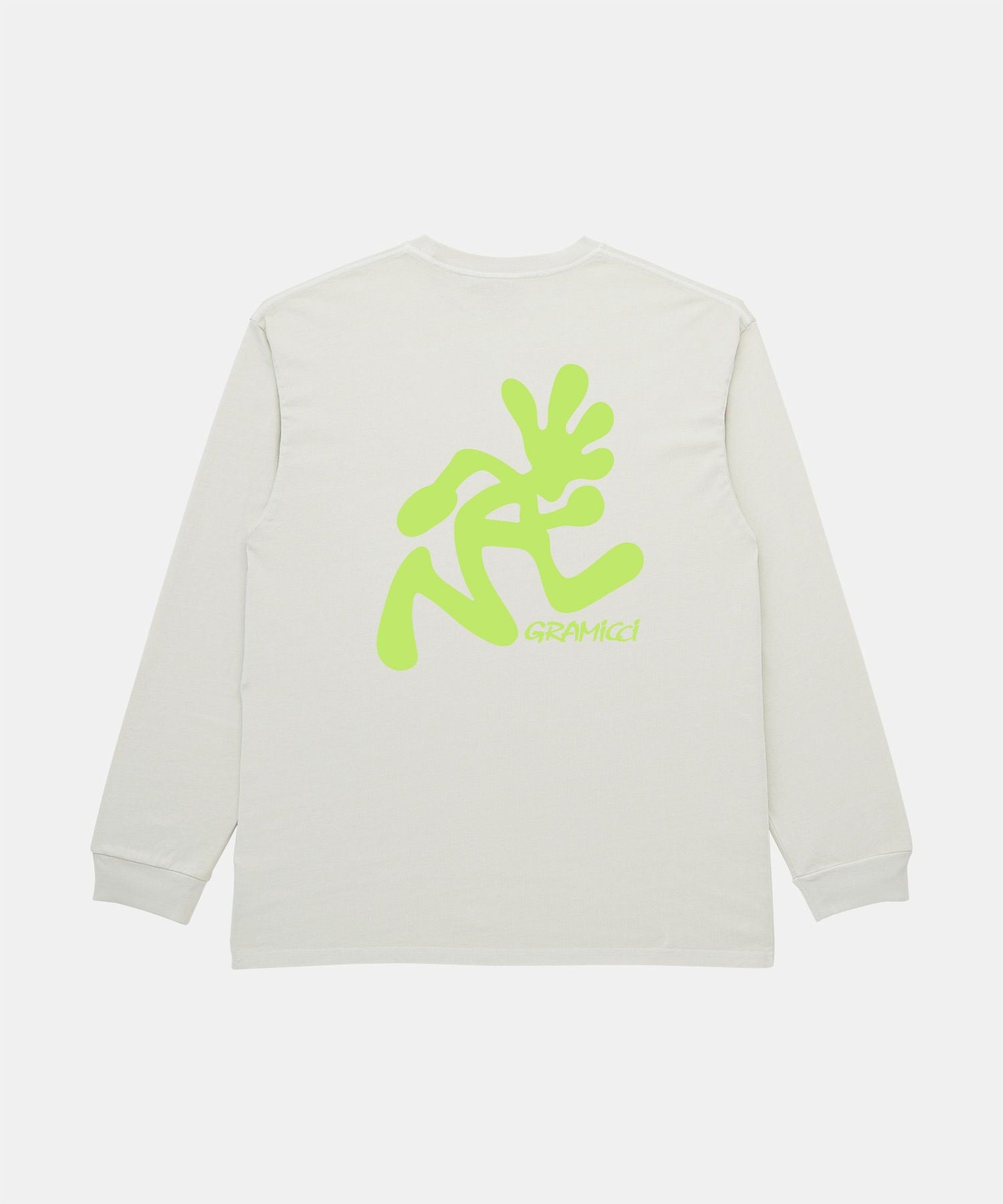 ランニングマンロングスリーブTシャツピグメントダイ | グラミチ 公式