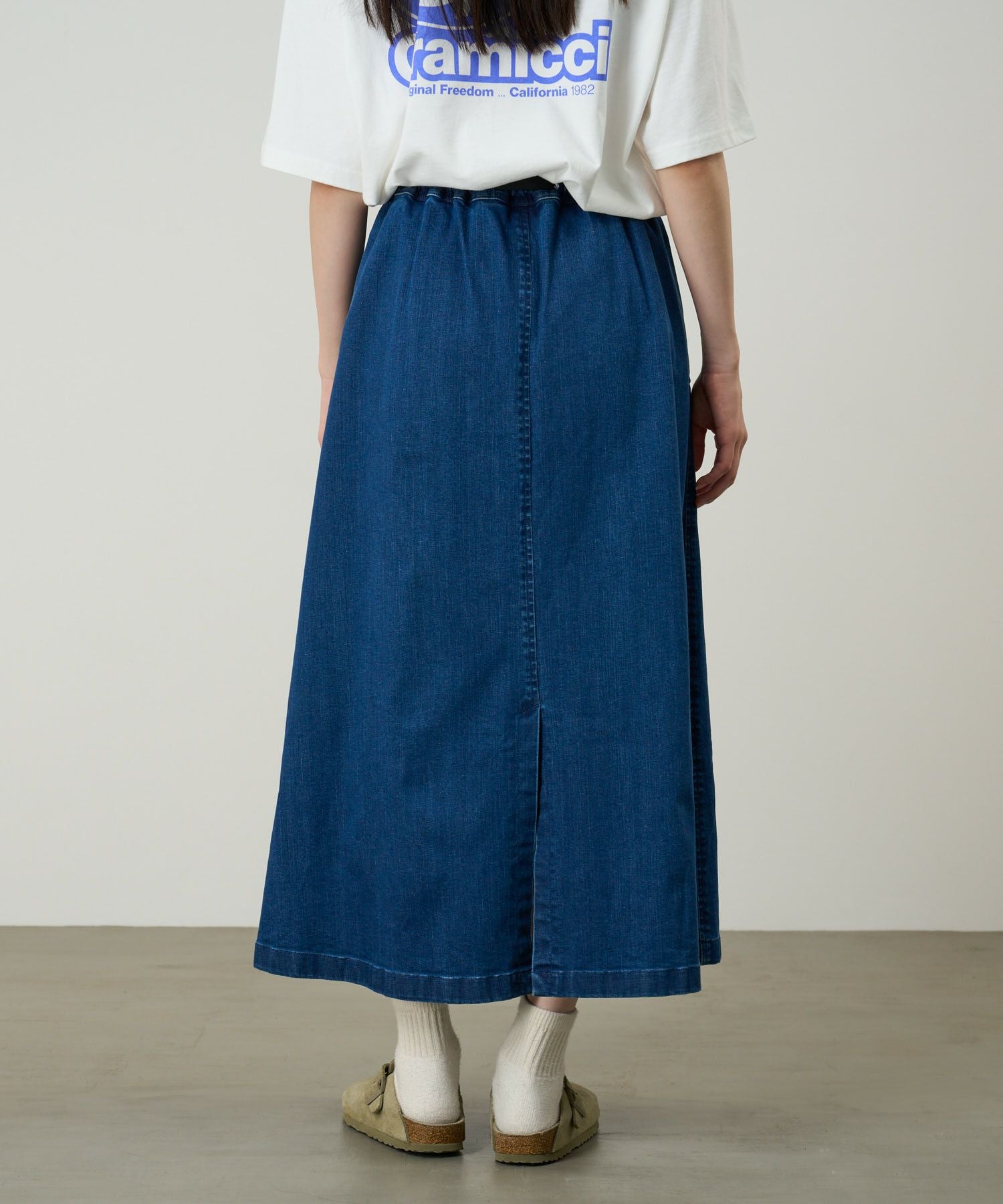 ストレッチデニムロングフレアスカート | グラミチ 公式通販サイト