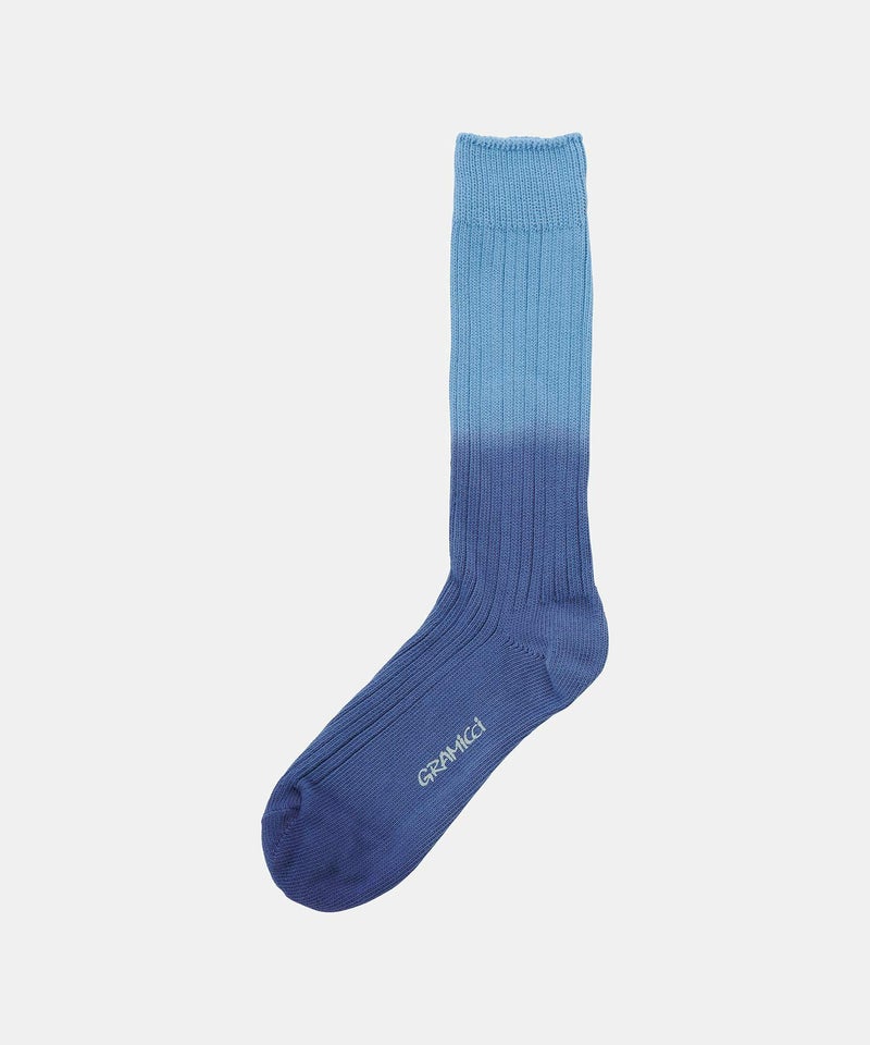 Dip Dye Socks Aqua