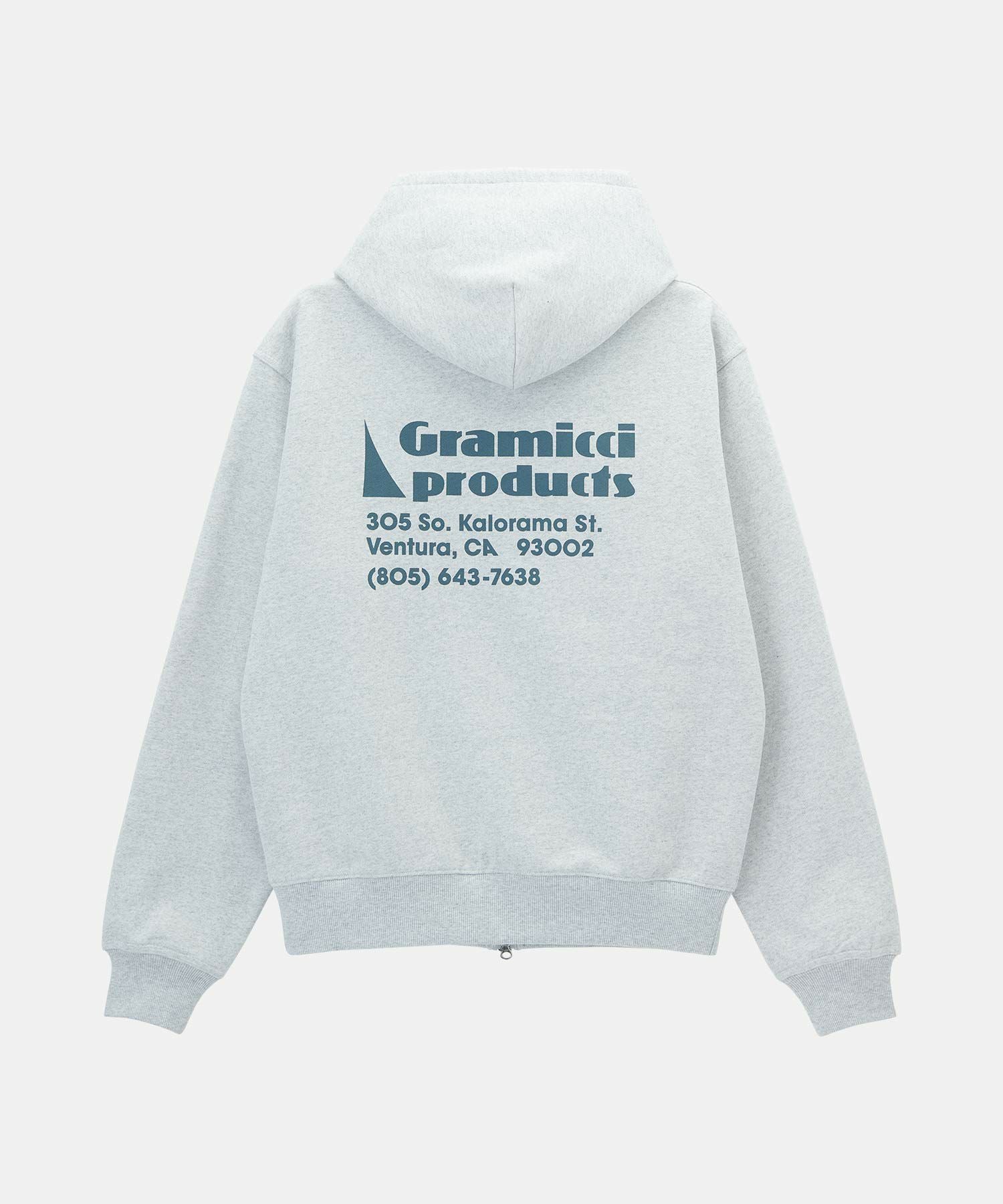 まるページ G-セイルジップフーデッドスウェットシャツ | グラミチ 公式通販サイト