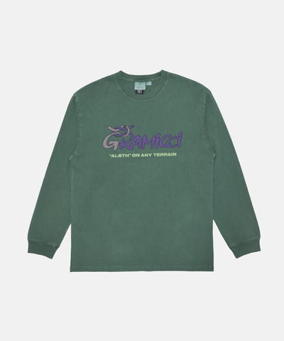 グラミチアンドオルウェイズグラフィックロングスリーブTシャツ 