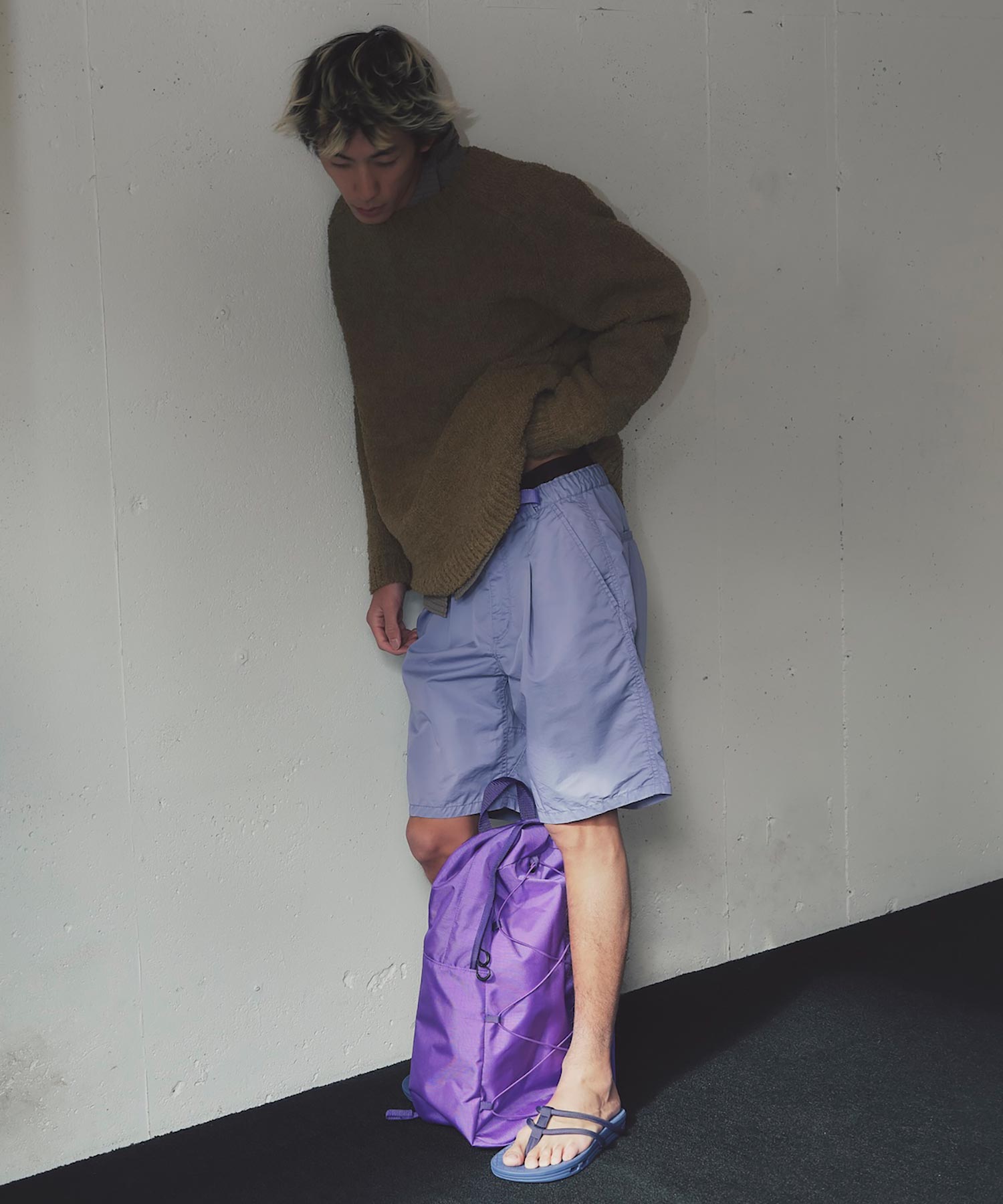 WALKER EASY SHORTS C/N GABARDINE PIGMENT DYE | グラミチ 公式通販