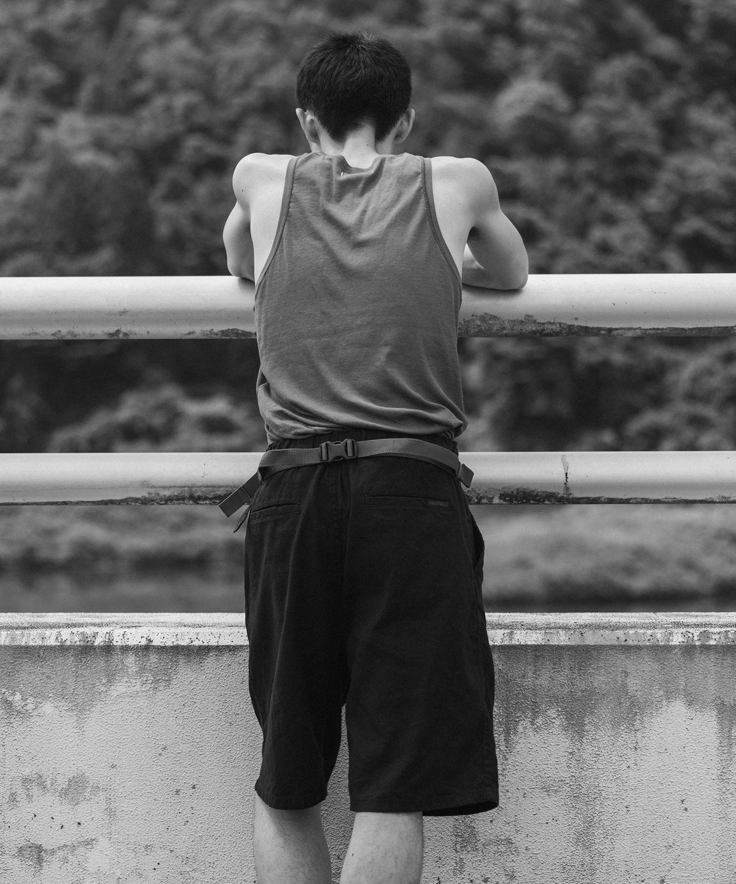 WALKER EASY SHORTS LINEN COTTON OXFORD | グラミチ 公式通販サイト