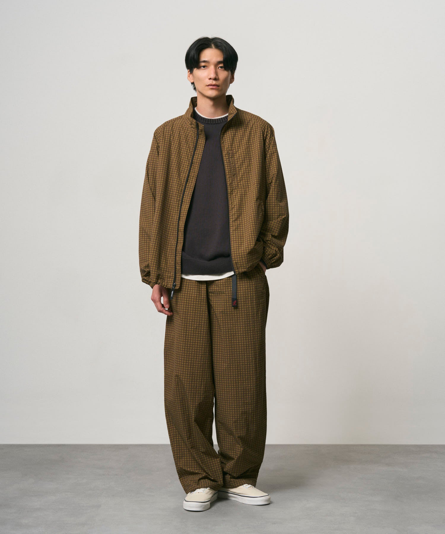ミニチェックナイロンパンツ | グラミチ 公式通販サイト Gramicci