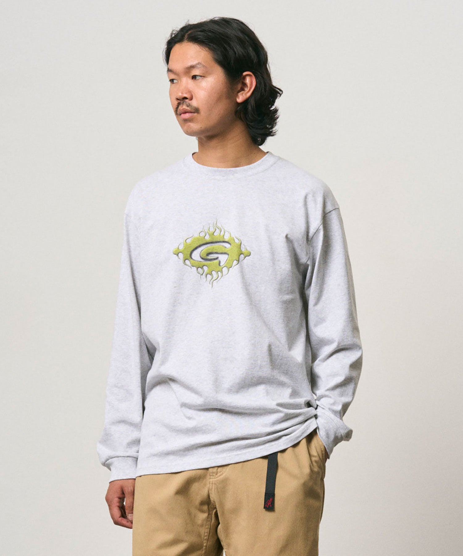 フレイムズロングスリーブTシャツ | グラミチ 公式通販サイト Gramicci