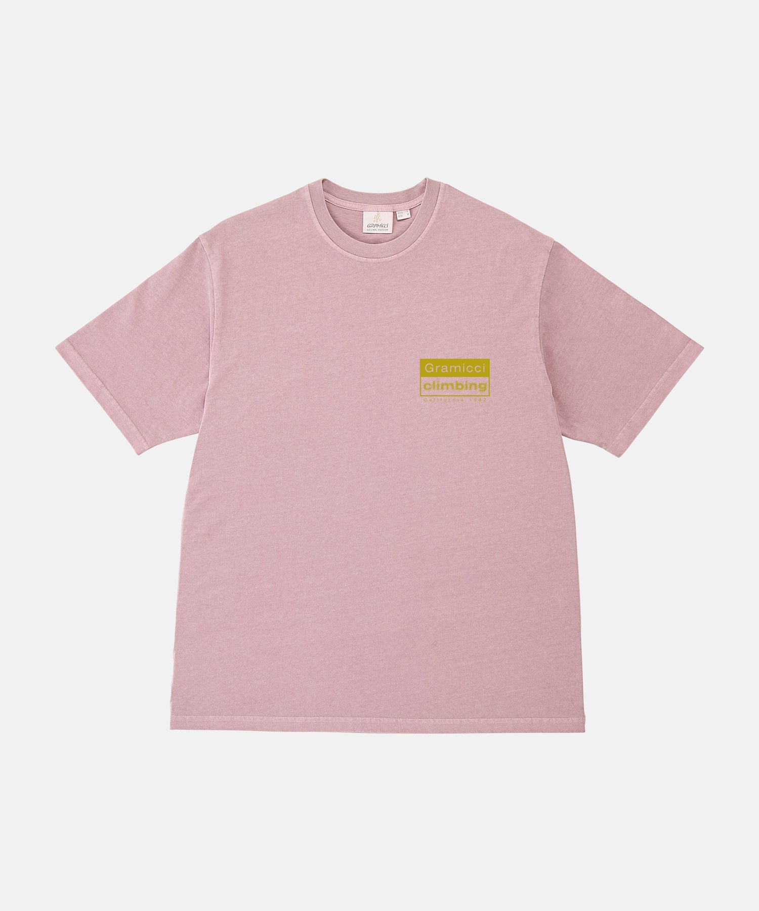 グラミチクライミングTシャツピグメントダイ | グラミチ 公式通販