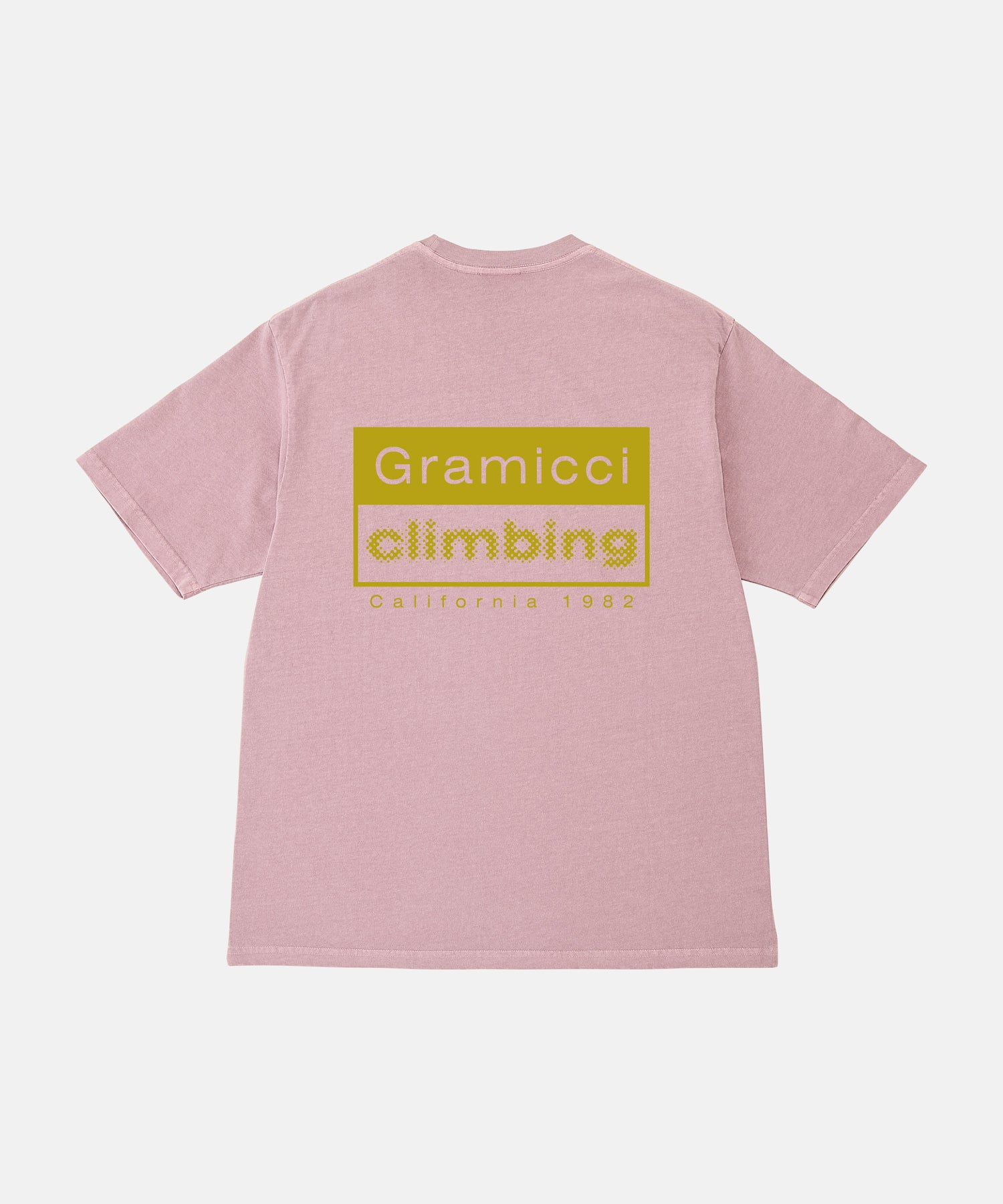 グラミチクライミングTシャツピグメントダイ | グラミチ 公式通販