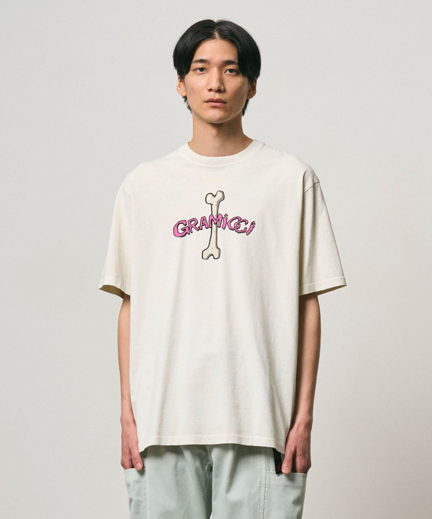 ボーンTシャツピグメントダイ | グラミチ 公式通販サイト Gramicci